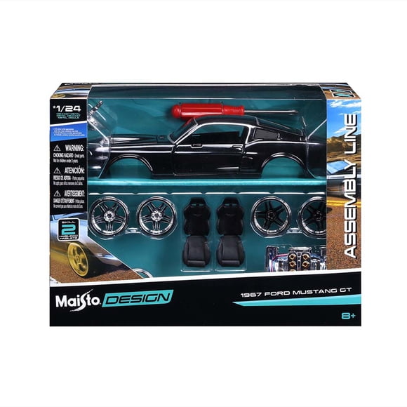 Vehículo de Juguete Maisto Ford Mustang GT 1967 1:24