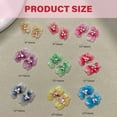 thumbnail image 3 of 10Pcs Flower 3D Nail Charms Color Variety Flower Cute Nail Charms Resin Rhinestones for Manicure Crafts Accessories, 3 of 16