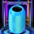 thumbnail image 6 of ZFYXGS Wireless Bluetooth Speaker Subwoofer Big Volume Mobile Phone Mini Audio Home User Outdoor Carry Portable, 6 of 7