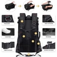 thumbnail image 3 of KAKA Mochila de Viaje Mochila de Mano, Bolsa de Lona Convertible Duradera para Computadora Laptop de 15,6 Pulgadas para Hombres y Mujeres (Mediano 35 L), 3 of 7