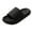 Black, variant on Mostsola Pillow Slippers for Women Men House Slides Shower Shoes Cushioned Platform Sandals