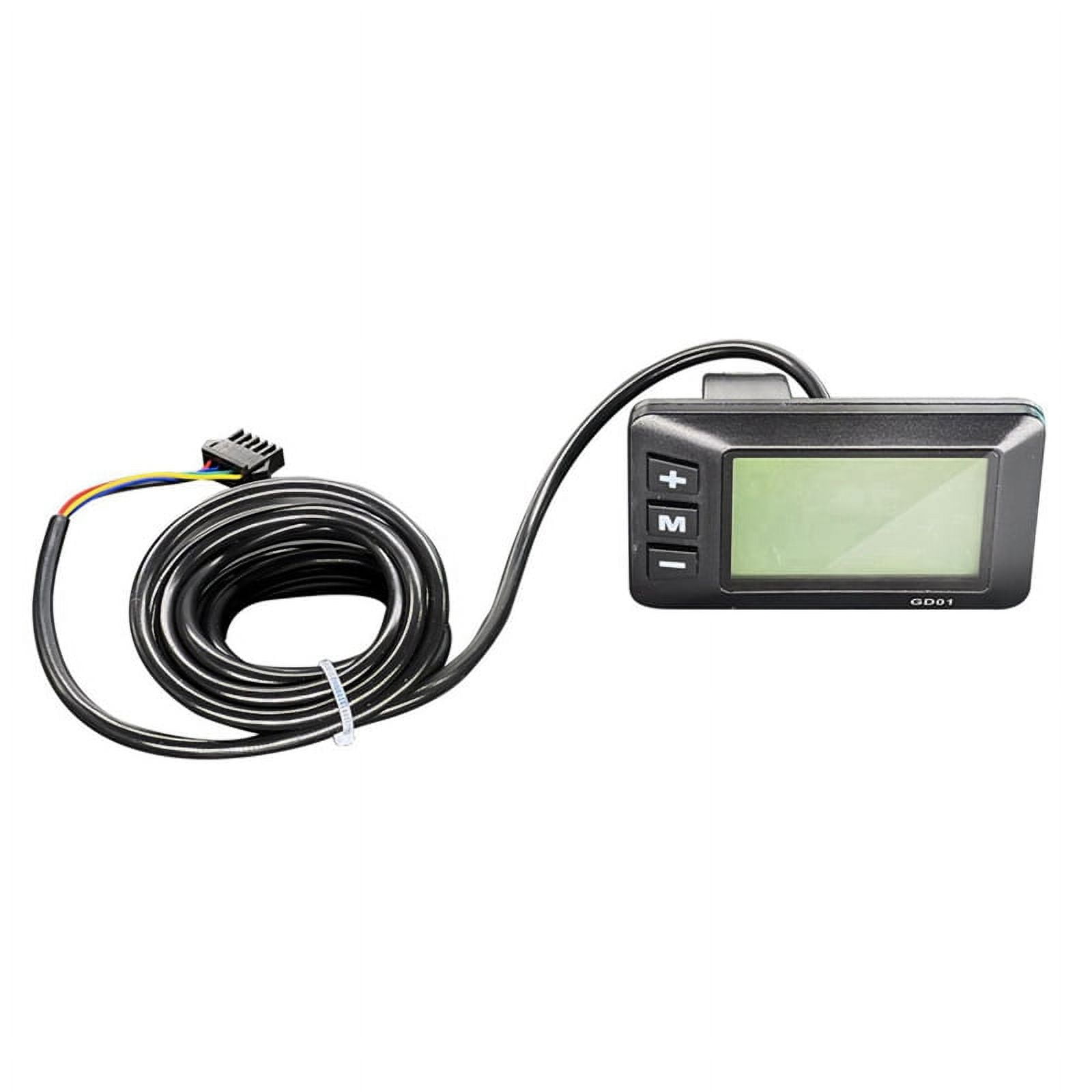 Écran LCD DKSooozs G51 Pour Vélo électrique – Compatible 24V-60V, Affichage Vitesse Et Batterie, Protocole UART