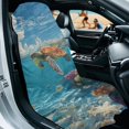 thumbnail image 2 of Kuiaobaty 60 x 33 Inch Car Seat Covers Towel Sea Turtle Print Car Seat Protector Front Seats Only with Storage Bag Quick-Dry Sweat Towels for Gym Workout, Running, Swimming, Beach and Hiking, 2 of 8