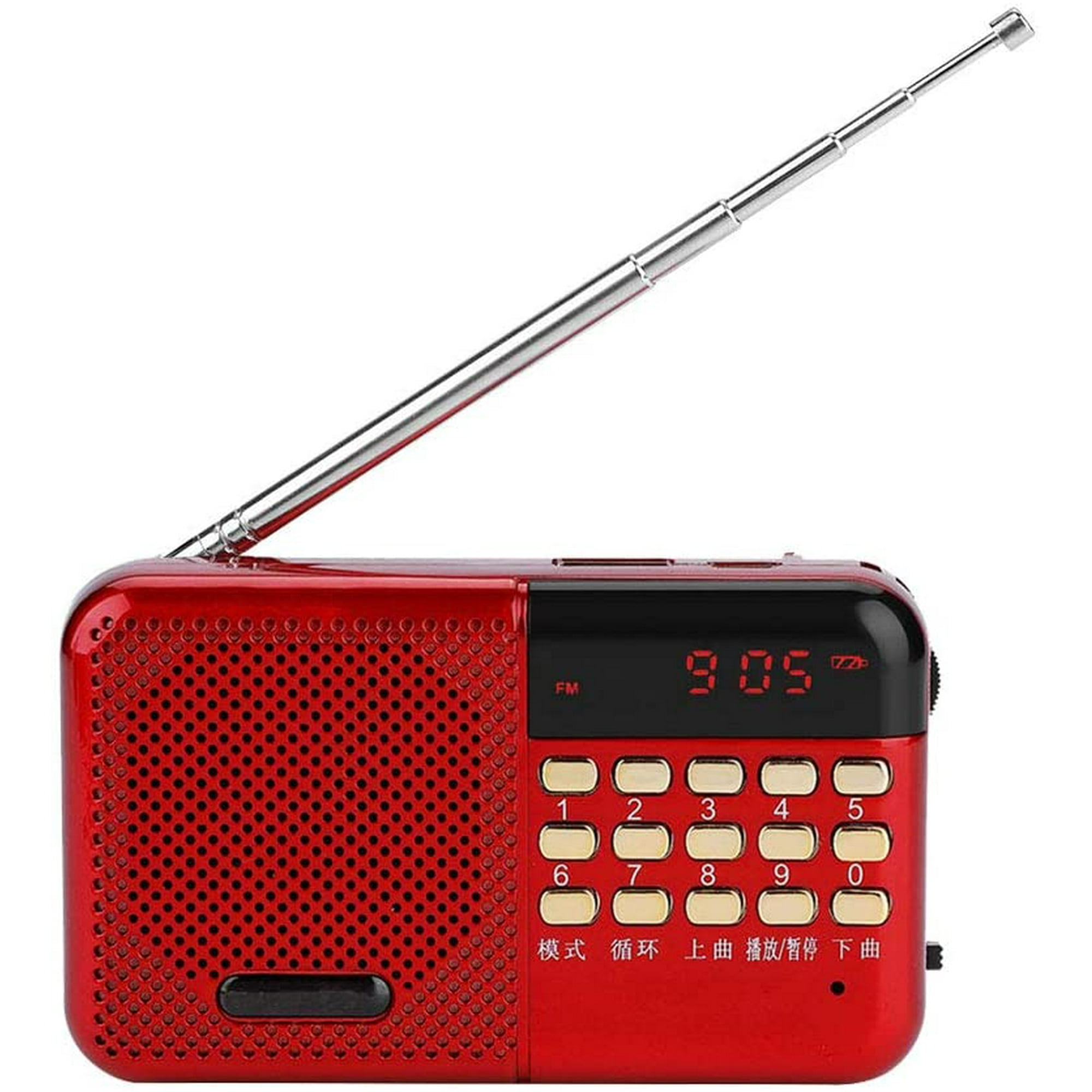 Dyfrio Mp3 Player Radio Pw Cut Memory Stereo Fm Radio U Disk Tf Music Mini Usb Fm Radio Speaker With 24 Hour Standby 00mah Battery Walmart Canada