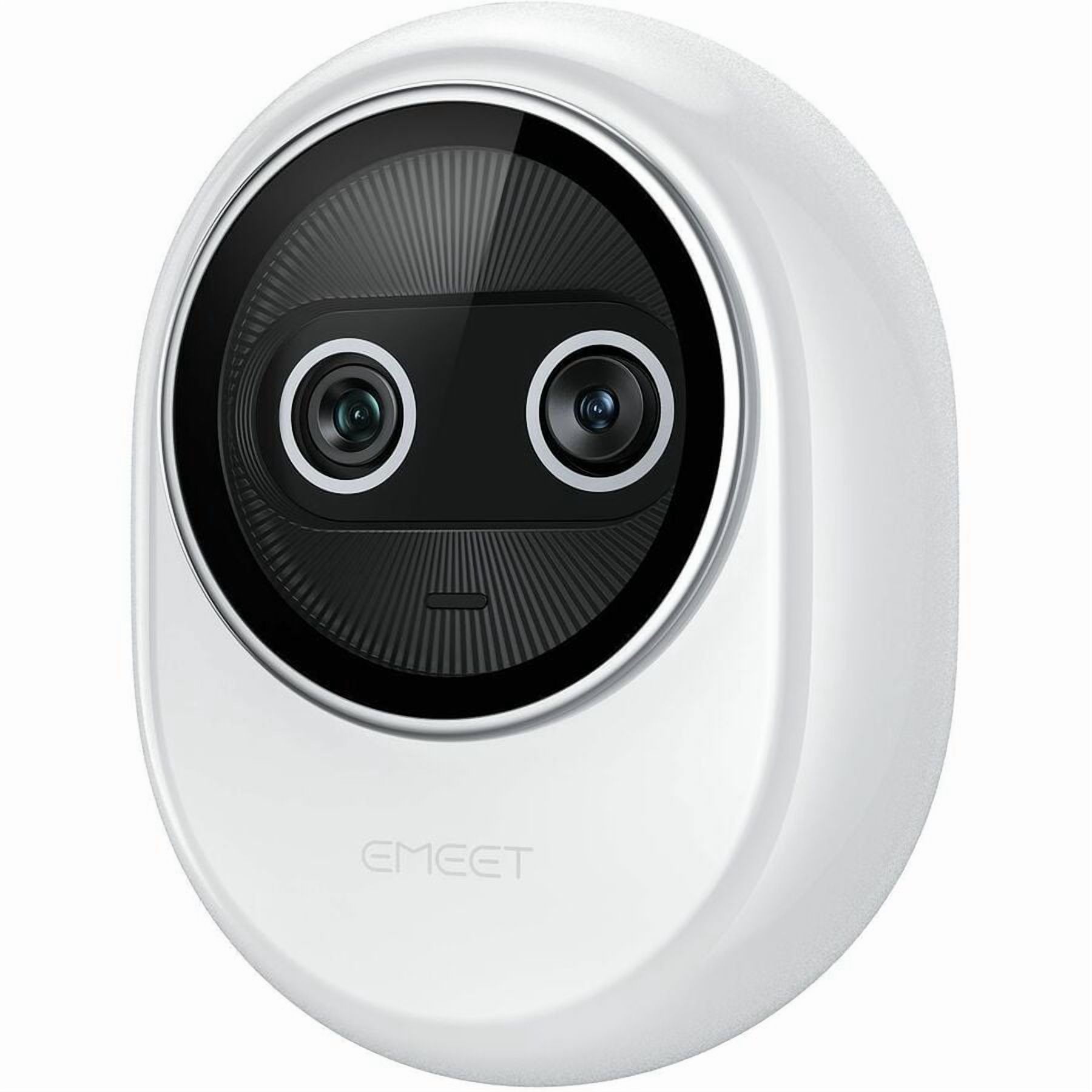 EMEET Piko+ (White), Dual-lens Webcam with one 4K 1/2.55˘