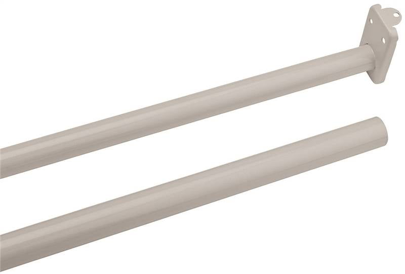 9792748,CLOSET RODS,EXTENSION ADJUSTABLE White Visual Pak,Adjust In