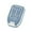 Blue Silver, variant on OFFCURVE White Gold Key Fob Covers for GMC Sierra 1500 2500HD 3500HD, 1 Piece