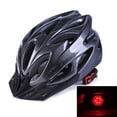 thumbnail image 3 of Casco de bicicleta DQrwqpou transpirable con luz trasera talla S negro, 3 of 9
