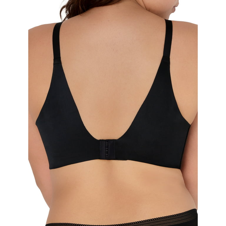 Secret Treasure Women's Wireless Bra With Back and Side Smoothing