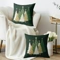 thumbnail image 3 of Christmas Pillow Covers 18X18 Set of 2, Red Xmas Tree Winter Decorative Throw Pillowcases Holiday Outdoor Farmhouse Seasonal Cushion Cases Couch Sofa Bed Decor, 3 of 6