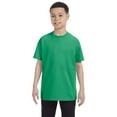 thumbnail image 1 of Jerzees Big Boy's Rib Collar Tear Away Label T-Shirt, Style 29B, 1 of 1