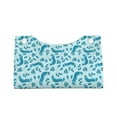 thumbnail image 2 of Honeii Winter Warmth Blue Knitted for Tissue Box Cover/Holder - Covers Rectangular Shaped Boxes with a Contemporary Finish - Designed with Modern PVC Leather, 2 of 7