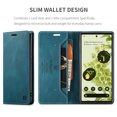 thumbnail image 2 of ELEHOLD for Google Pixel 6 2021 Wallet Case, Slim Luxury PU Leather Flip Cover RFID Blocking Card Slots Magnetic Closure Anti-Scratch Shockproof Case for Google Pixel 6 6.4 inch,Blue, 2 of 10