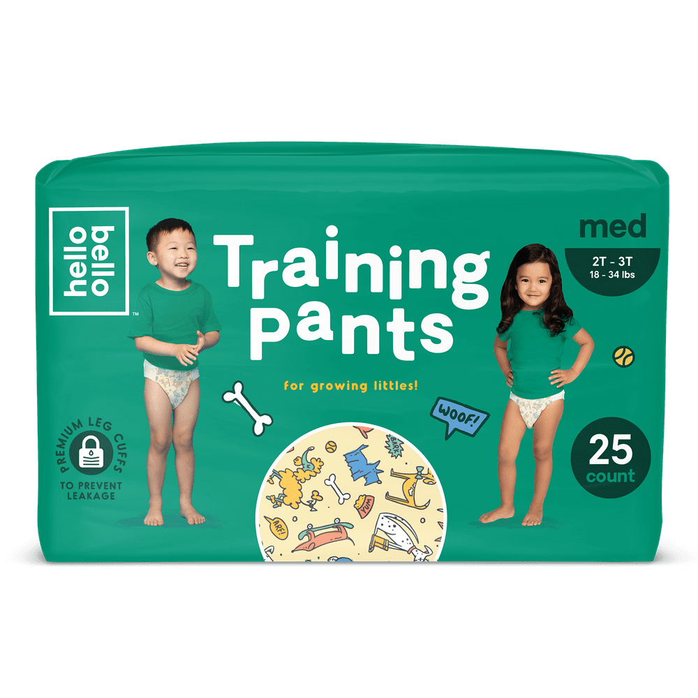 Hello Bello Training Pants Li'l Barkers 2T3T/Medium (25ct