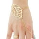 thumbnail image 1 of Pulseras para mujer, regalos para mujer, moda para mujer, hojas huecas, brazalete para dedo, cadena esclava, pulsera de oro, tobillera, 1 of 1