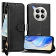 thumbnail image 5 of FOXDOCK Funda Tipo Cartera para Motorola Moto G67 Cuero PU con Cremallera y Correa de Muñeca, Ranuras para Tarjetas, Soporte Plegable, Cierre Magnético, 5 of 5