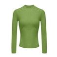 thumbnail image 4 of ZJXFGS Thermals for Women,Thermal Long Sleeve Shirts Women,Winter Clothes for Women,Womens Thermals,Thermal Underwear Green One Size, 4 of 4