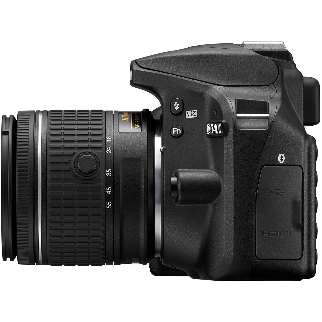 Nikon D3400/D3500 DSLR Camera with 18:55mm Lens (Black) & Sigma 70:300mm SLD DG Lens Package, Black Bundle 64GB SDXC Memory Card Supreme Bundle - image 5 of 10