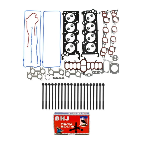 DNJ HGB4167 Cylinder Head Gasket Set Fits Cars & Trucks 97-99 Fitsd 4.6L SOHC 16V
