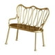 thumbnail image 5 of Silla miniatura doble, muebles para casa de muñecas BJD, escena de vida, juguete para niños, microescena, decoración, juego nórdico para niños, silla Oro, 5 of 10