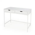 thumbnail image 1 of Butler Specialty Belka Desk with Drawers in White, 1 of 8