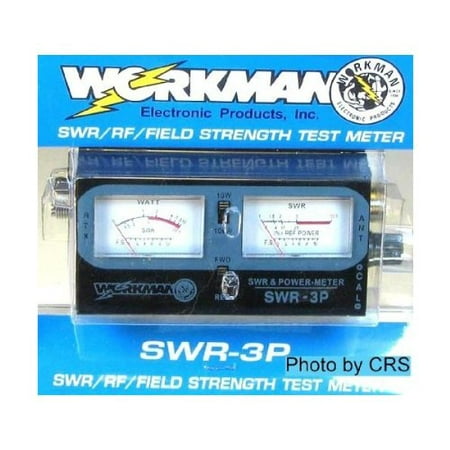 POWER / SWR METER for CB Radio 100 Watts - Dual Meters - Workman