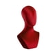thumbnail image 2 of Cabeza de maniquí de busto, exhibición de pelucas, mesa multiusos, soporte para cabeza de entrenamiento de pelucas Rojo, 2 of 9