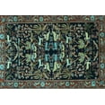 thumbnail image 1 of Ahgly Company Indoor Rectangle Animal Light Blue Traditional Area Rugs, 6' x 9', 1 of 4
