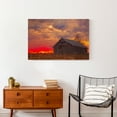 thumbnail image 4 of Creative Products Barn Sunset 30x20 Canvas Wall Art, 4 of 5
