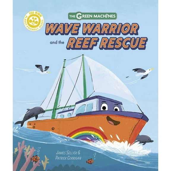 Green Machines Wave Warrior and the Reef Rescue, (Hardcover)