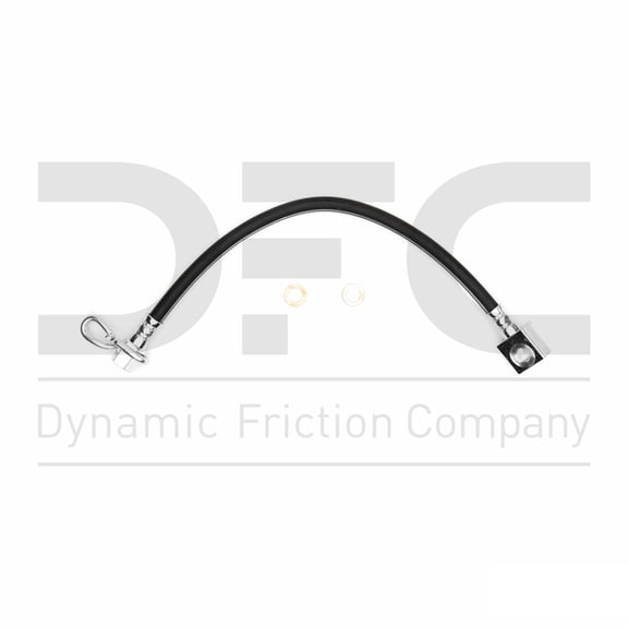 Rear Right Dynamic Friction Company Brake Line Hose 350-54661 For 2009-2015 Ford E-350 Super Duty, 2015-2016 Ford E-450 Super Duty