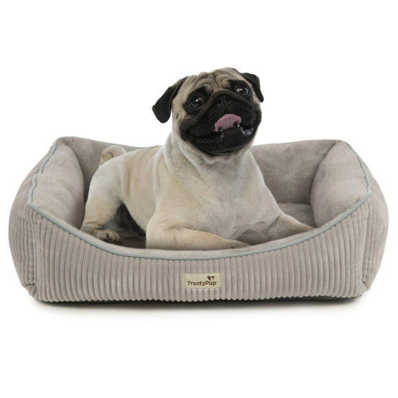 TrustyPup Lounge autour du lit pour chiens et chats Moyen, 27x21x7 Moyen, 27x21x7