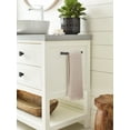 thumbnail image 3 of Amerock Monument Matte Black 8 inch (203mm) Towel Bar, 3 of 6