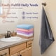 thumbnail image 3 of Toallas de baño Orighty, paquete de 6 unidades, suaves al tacto, muy absorbentes, 3 of 7