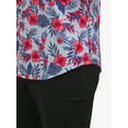 thumbnail image 5 of Chaps Men's and Big Men's Short Sleeve Everyday Performance Woven Shirt, Sizes S-3XL, 5 of 6