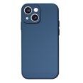 thumbnail image 1 of PANDACO Soft Shell Matte Navy Case for iPhone 15 Plus, 1 of 3