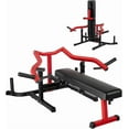 thumbnail image 1 of JoanKaren 4-in-1 Bench Press Machine,1250lbs Chest Press Machine with Independent Converging Arms,Flat Incline Bench, 1 of 8