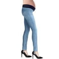 thumbnail image 2 of Hybrid & Company Super Comfy Stretch Women's Skinny Maternity Jeans, 2 of 5