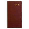 thumbnail image 2 of PU Leather Pocket Agenda Slim Hardcover Planner Notebook for Daily Schedule and Business Planning, 2 of 8