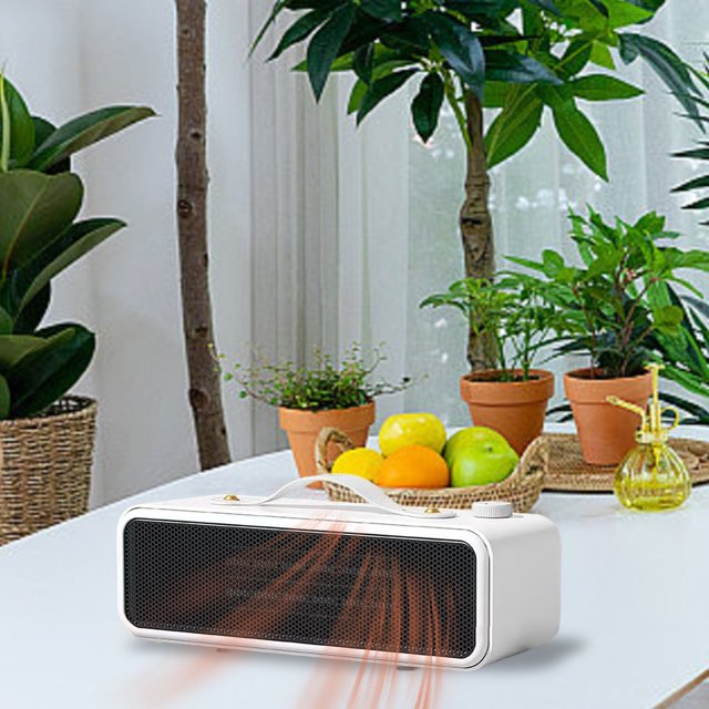 BotaniNest Portable Space Heater With Thermostat And Overheat For Indoor Use Fast Heating Ceramic Technology Energy Efficient Personal Desk Heater For Home Winter