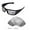 Gray, variant on Walleva Transition/Photochromic Polarized Replacement Lenses for Spy Optic DIRK Sunglasses