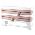 thumbnail image 1 of Domqga Wall-Mount Sauce Bottle Storage Rack Paper Towel Holder Preservative Film Dispenser, Film Dispenser Rack, Film Storage Rack, 1 of 9