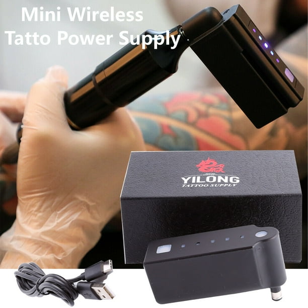 DC&RCA Wireless Tattoo Power Supply Battery Chargeable for tattoo