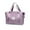 C_Purple, variant on lulshou Organization and Storage,Foldable Travel Duffel Bag Tote Carry on Luggage Sport Duffle Week-ender Overnight for Women and Girls