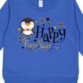 thumbnail image 3 of Inktastic Happy New Year with Cute Penguin Toddler Sweatshirt, 3 of 4