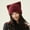 Burgundy, variant on Women Cat Ear Beanie Knit Hat Cute Warm Winter Knitted Cap Fashion Autumn Cozy