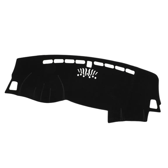 Unique Bargains Car Center Console Dashboard Cover Mat Compatible for Kia Sportage 2017-2022 Protective Polyester Black