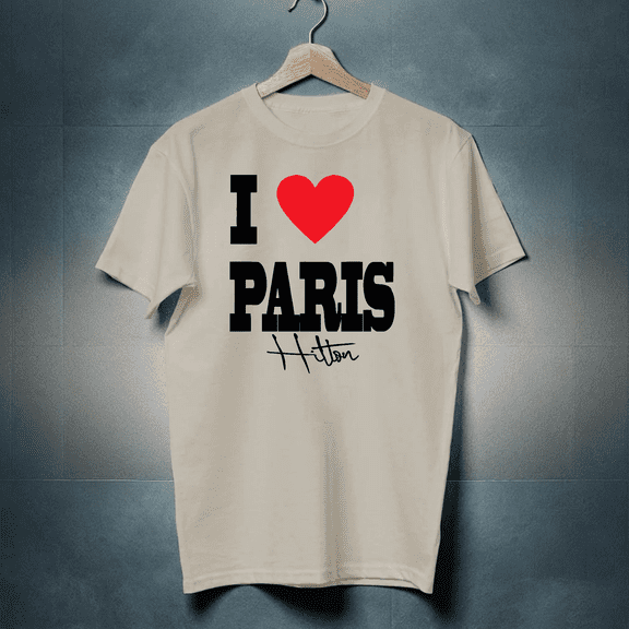 I LOVE PARIS HILTON SHIRT T-SHIRT