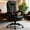 Black, variant on Office Chairs Vibrating Massage Office Chair,High Back Massaging Office Desk Chair with Lumbar Support,Footrest,Mesh Office Chairs
