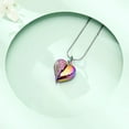 thumbnail image 6 of Angel Wing Cremation Urn Necklace for Ashes Openable Heart Loved Ones Keepsake Necklace Memorial Urn Pendant for Women Men, 6 of 7